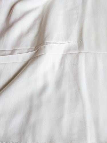 White Rayon Fabric, Sewing Fabric, Fabric By Metre